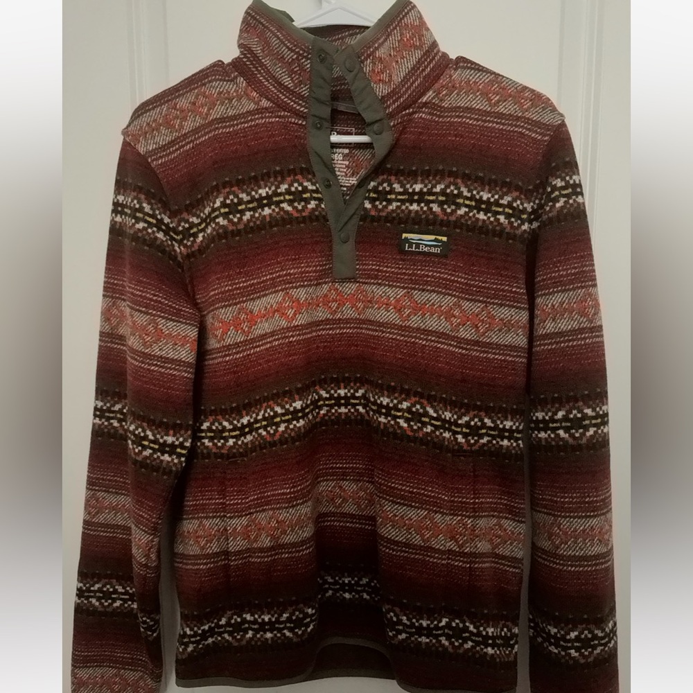 Patterned L.L. Bean Jacket
